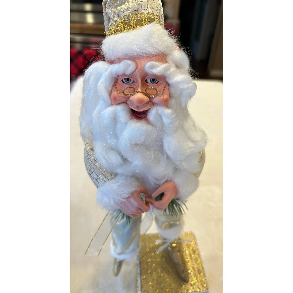Mark Roberts Elf Fairy Santa Stocking Holder Modern Fireplace Decor